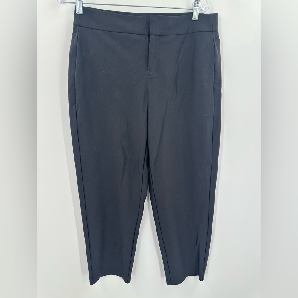 Athleta Women's Black Stellar Trouser Tailored Fit‎ Pants Size 10P